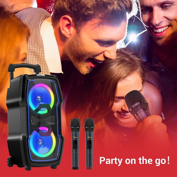 VuiGue VS-0808 Wireless Bluetooth Karaoke Machine